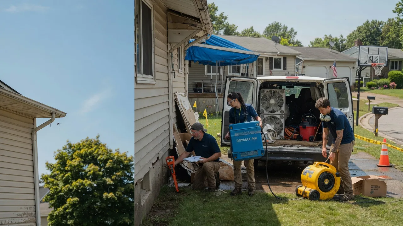 Ceiling Leak Cleanup in Princeville, IL near me